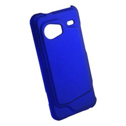 HTC Compatible Rubberized Snap-on Cover - Blue FS-HTINCREDIBLE-RBU