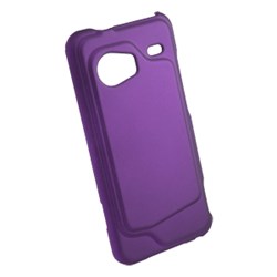 HTC Compatible Rubberized Snap-on Cover - Purple FS-HTINCREDIBLE-RPP