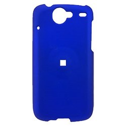 HTC Compatible Rubberized Snap-on Cover - Blue FS-HTPASSION-RBU