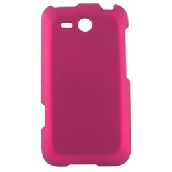 HTC Compatible Rubberized Snap-on Cover - Pink FS-HTPD53100-RPI