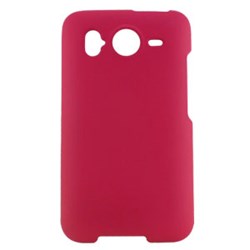 HTC Compatible Rubberized Snap-on Cover - Pink FS-HTPD98120-RPI