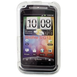 HTC Compatible Snap-on Cover - clear FS-HTPG76110-TCL