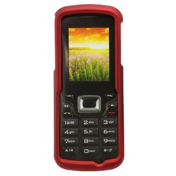 Kyocera Compatible Rubberized Snap-on Cover - Red FS-KYS1350-RRD