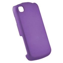 LG Compatible Rubberized Snap-on Cover - Purple FS-LGGT550-RPP