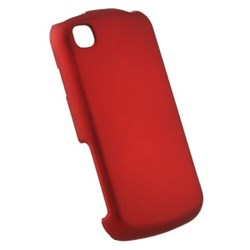 LG Compatible Rubberized Snap-on Cover - Red FS-LGGT550-RRD