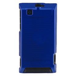 Motorola Compatible Snap-on Cover - honey blue FS-MOA555-SBU