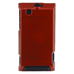 Motorola Compatible Snap-on Cover - honey red FS-MOA555-SRD