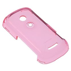Motorola Compatible Snap-on Cover - transparent pink FS-MOCRUSH-TPI