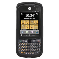 Motorola Compatible Rubberized Snap-on Cover - Black FS-MOES400-RBK