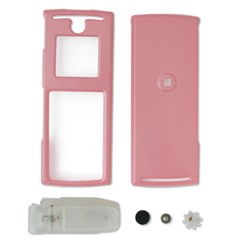 Motorola Compatible Snap-on Cover - honey pink FS-MOI425-SPI