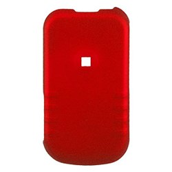 Motorola Compatible Rubberized Snap-on Cover - Red FS-MOI680-RRD