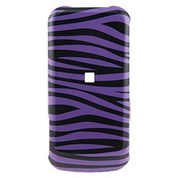 Nextel Compatible Design Snap-on Cover - purple zebra FS-NEXI410-D23