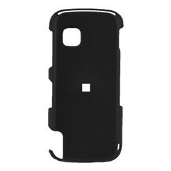 Nokia Compatible Rubberized Snap-on Cover - Black FS-NO5230-RBK