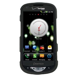Pantech Compatible Rubberized Snap-on Cover - Black FS-PN8995-RBK