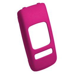 Pantech Compatible Rubberized Snap-on Cover - Pink FS-PNP2000-RPI