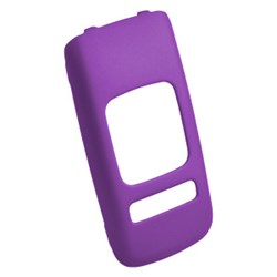 Pantech Compatible Rubberized Snap-on Cover - Purple FS-PNP2000-RPP