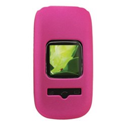 Pantech Compatible Rubberized Snap-on Cover - Pink FS-PNP2030-RPI
