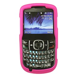 Pantech Compatible Rubberized Snap-on Cover - Pink FS-PNP5000-RPI
