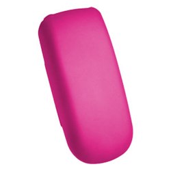 Samsung Compatible Rubberized Snap-on Cover - Pink FS-SAA107-RPI