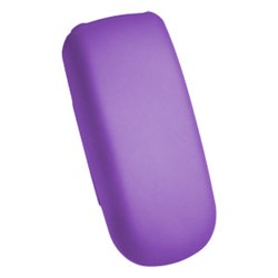 Samsung Compatible Rubberized Snap-on Cover - Purple FS-SAA107-RPP