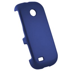 Samsung Compatible Rubberized Snap-on Cover - Blue FS-SAA597-RBU