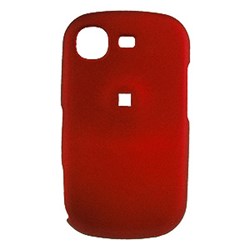 Samsung Compatible Rubberized Snap-on Cover - Red FS-SAA687-RRD