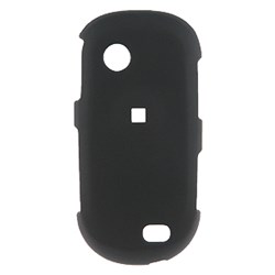 Samsung Compatible Rubberized Snap-on Cover - Black FS-SAA697-RBK