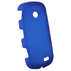 Samsung Compatible Rubberized Snap-on Cover - Blue FS-SAA817-RBU