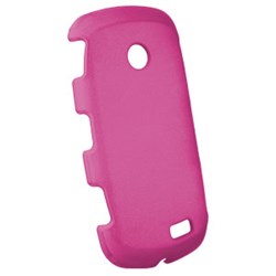 Samsung Compatible Rubberized Snap-on Cover - Pink FS-SAA817-RPI