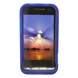 Samsung Compatible Rubberized Snap-on Cover - Blue FS-SAD600-RBU