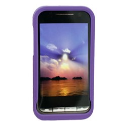 Samsung Compatible Rubberized Snap-on Cover - Purple FS-SAD600-RPP