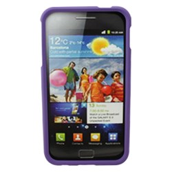Samsung Compatible Rubberized Snap-on Cover - Purple FS-SAD710-RPP