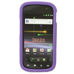 Samsung Compatible Rubberized Snap-on Cover - Purple FS-SAD720-RPP