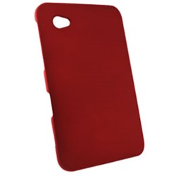 Samsung Compatible Rubberized Snap-on Cover - Red FS-SAGAI800-RRD