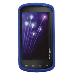 Samsung Compatible Rubberized Snap-on Cover - Blue FS-SAI405-RBU