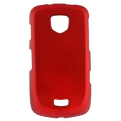 Samsung Compatible Rubberized Snap-on Cover - Red FS-SAI510-RRD