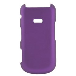 Samsung Compatible Rubberized Snap-on Cover - Purple FS-SAM260-RPP