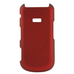 Samsung Compatible Rubberized Snap-on Cover - Red FS-SAM260-RRD