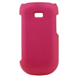 Samsung Compatible Rubberized Snap-on Cover - Pink FS-SAM360-RPI