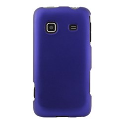 Samsung Compatible Rubberized Snap-on Cover - Blue FS-SAM820-RBU