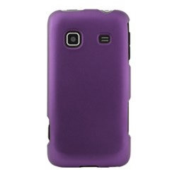 Samsung Compatible Rubberized Snap-on Cover - Purple FS-SAM820-RPP