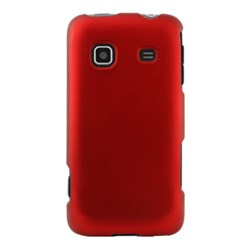Samsung Compatible Rubberized Snap-on Cover - Red FS-SAM820-RRD