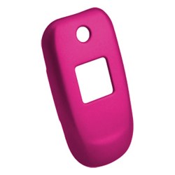 Samsung Compatible Rubberized Snap-on Cover - Pink FS-SAR330-RPI