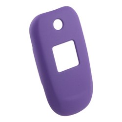 Samsung Compatible Rubberized Snap-on Cover - Purple FS-SAR330-RPP