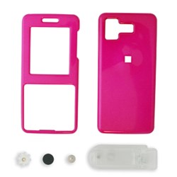Samsung Compatible Snap-on Cover - Honey Pink FS-SAR410-SPI