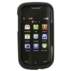 Samsung Compatible Rubberized Snap-on Cover - Black FS-SAR640-RBK