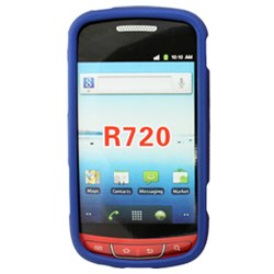 Samsung Compatible Rubberized Snap-on Cover - Blue FS-SAR720-RBU