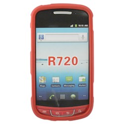 Samsung Compatible Rubberized Snap-on Cover - Red FS-SAR720-RRD