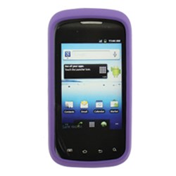 Samsung Compatible Rubberized Snap-on Cover - Purple FS-SAR730-RPP