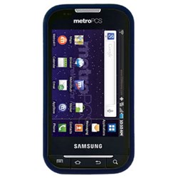Samsung Compatible Rubberized Snap-on Cover - Blue FS-SAR910-RBU